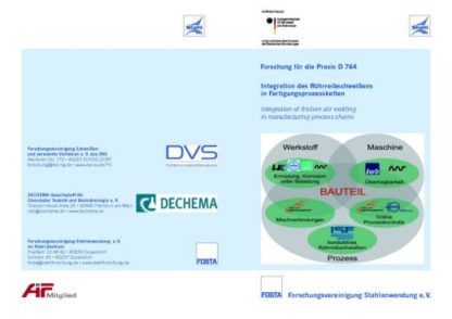 Fosta Dokumentation D 764 - Integration des Rührreibschweißens in Fertigungsprozessketten