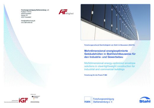 Fostabericht P 880 - Mehrdimensional energieoptimierte Gebäude