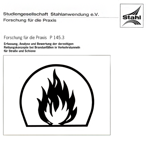 Fostabericht P 145.3 - Erfassung, Analyse und Bewertung der derzeitigen Rettungskonzepte bei Brandfällen in Verkehrstunneln für Straße und Schiene