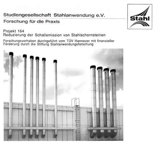 Fostabericht P 164 - Reduzierung der Schallemission von Stahlschornsteinen